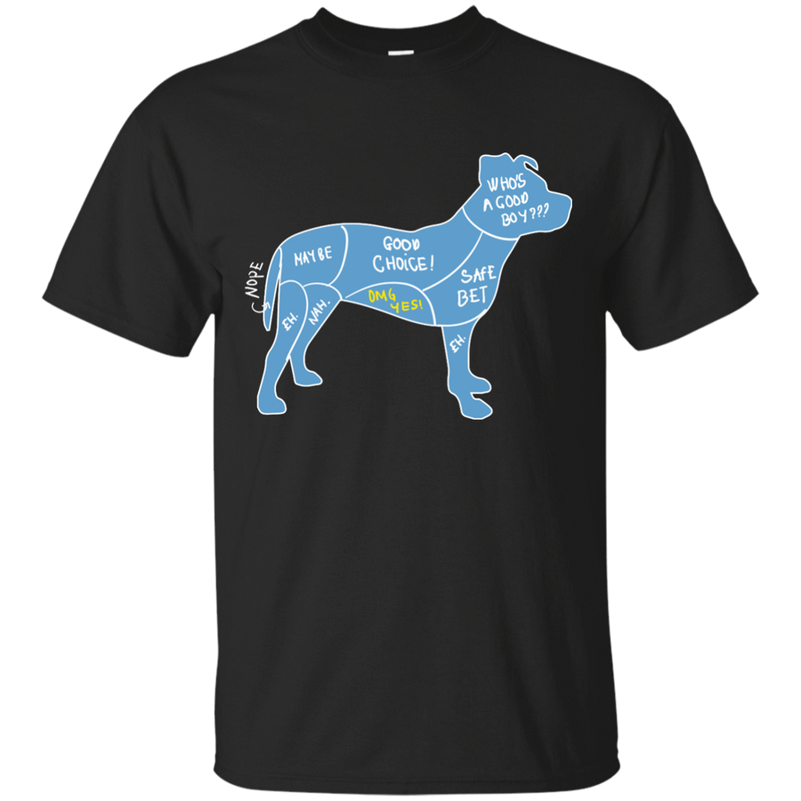 Proper Way To Pet A Dog Pitbull Lover-T-Shirt & Hoodie-Classic T-Shirt-Black