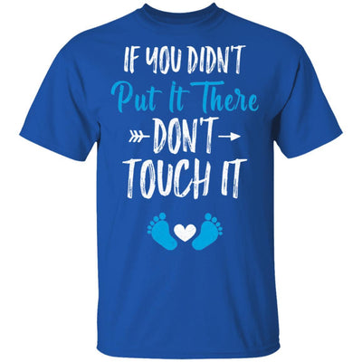 Soon To Be Mommy 2021 Gender Blue If You Didn't Put It There-T-Shirt & Hoodie-Classic T-Shirt-Royal