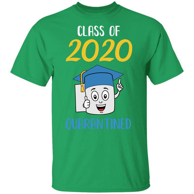 Class Of 2020 Graduating Class In Quarantine School Youth-Youth Shirt-Youth T-Shirt-Irish Green