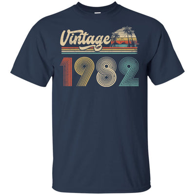 39th Birthday Gift Vintage 1982 Classic-T-Shirt & Hoodie-Classic T-Shirt-Navy