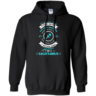 I'm A Sagittarius-T-Shirt & Hoodie-Pullover Hoodie-Black