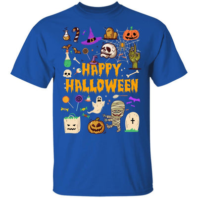 Happy Halloween Scary Retro Gift-T-Shirt & Hoodie-Classic T-Shirt-Royal