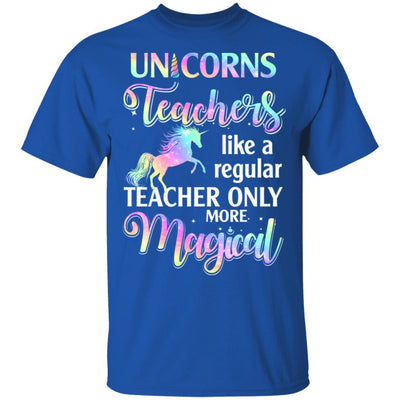 Unicorn Teachers Like A Regular Teacher Only More Magical-T-Shirt & Hoodie-Classic T-Shirt-Royal