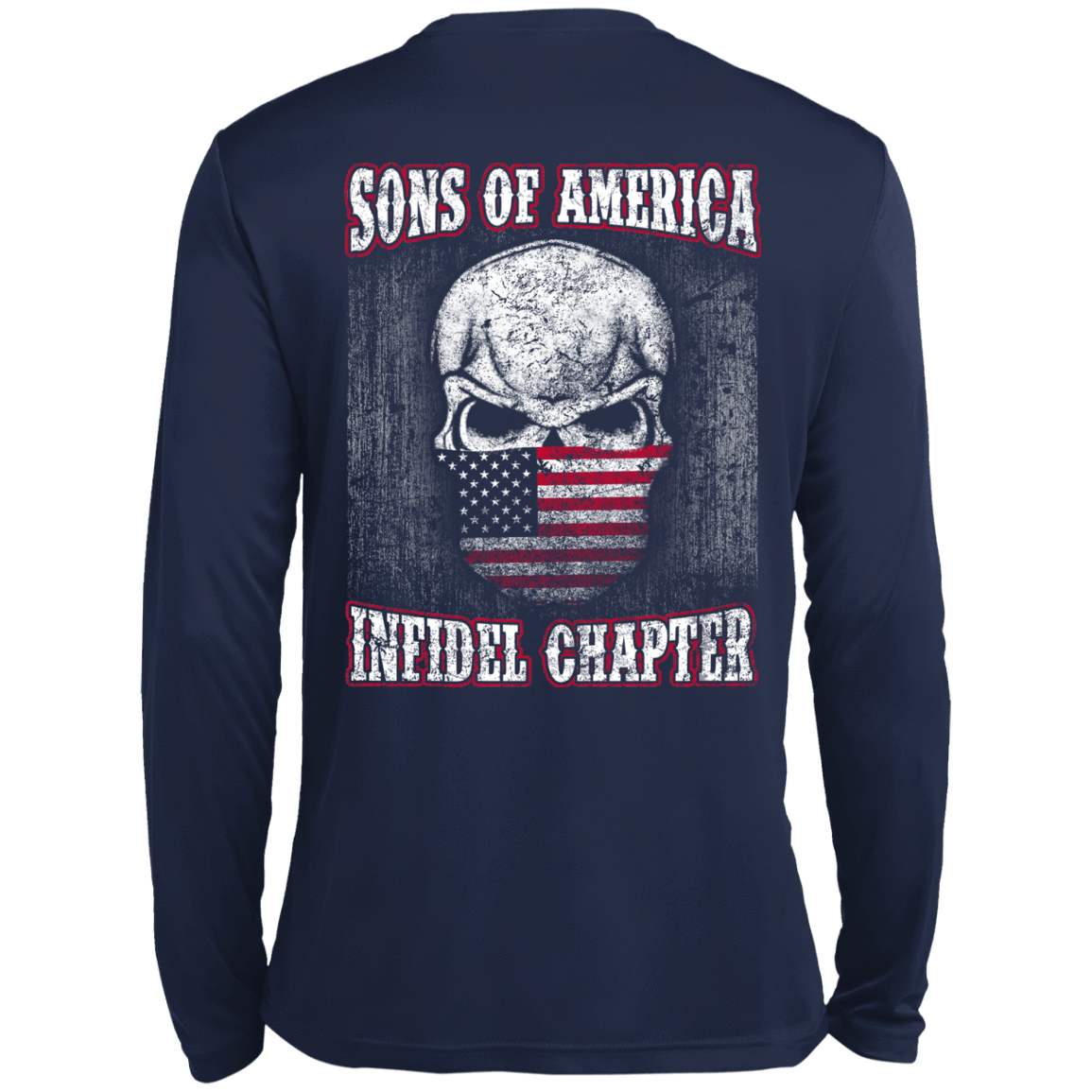 Son Of America-T-Shirt & Hoodie-Long Sleeve T-Shirt-Navy