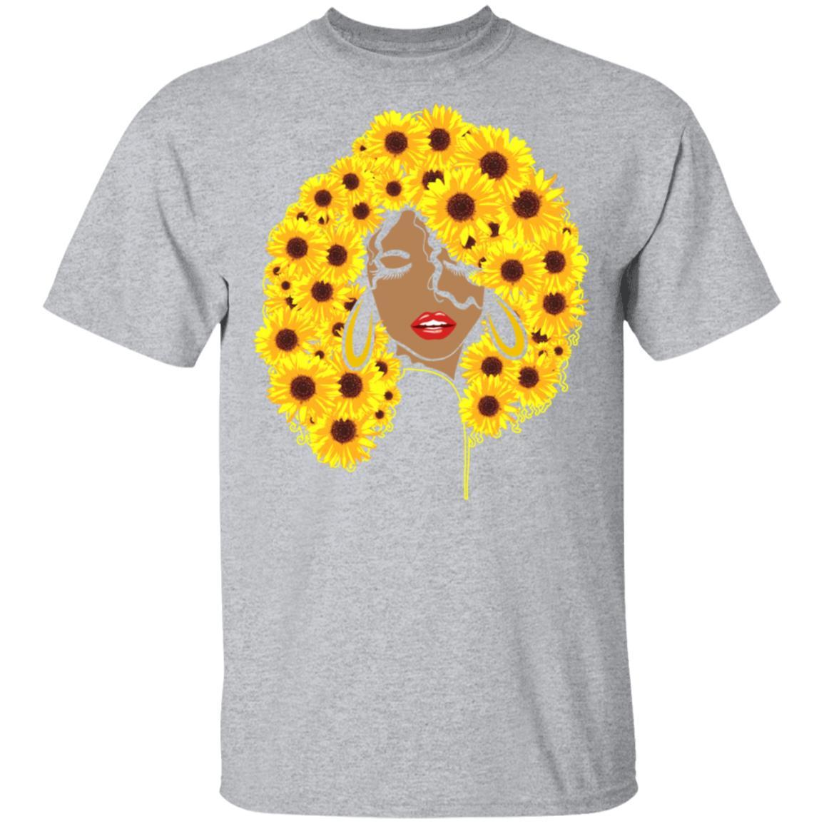 Black Girl Are Sunflowers-T-Shirt & Tank Top-Classic T-Shirt-Sport Grey