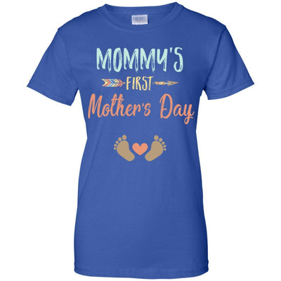 Funny Mommy's First Mother's Day Gift-T-Shirt & Tank Top-Women's T-Shirt-Royal