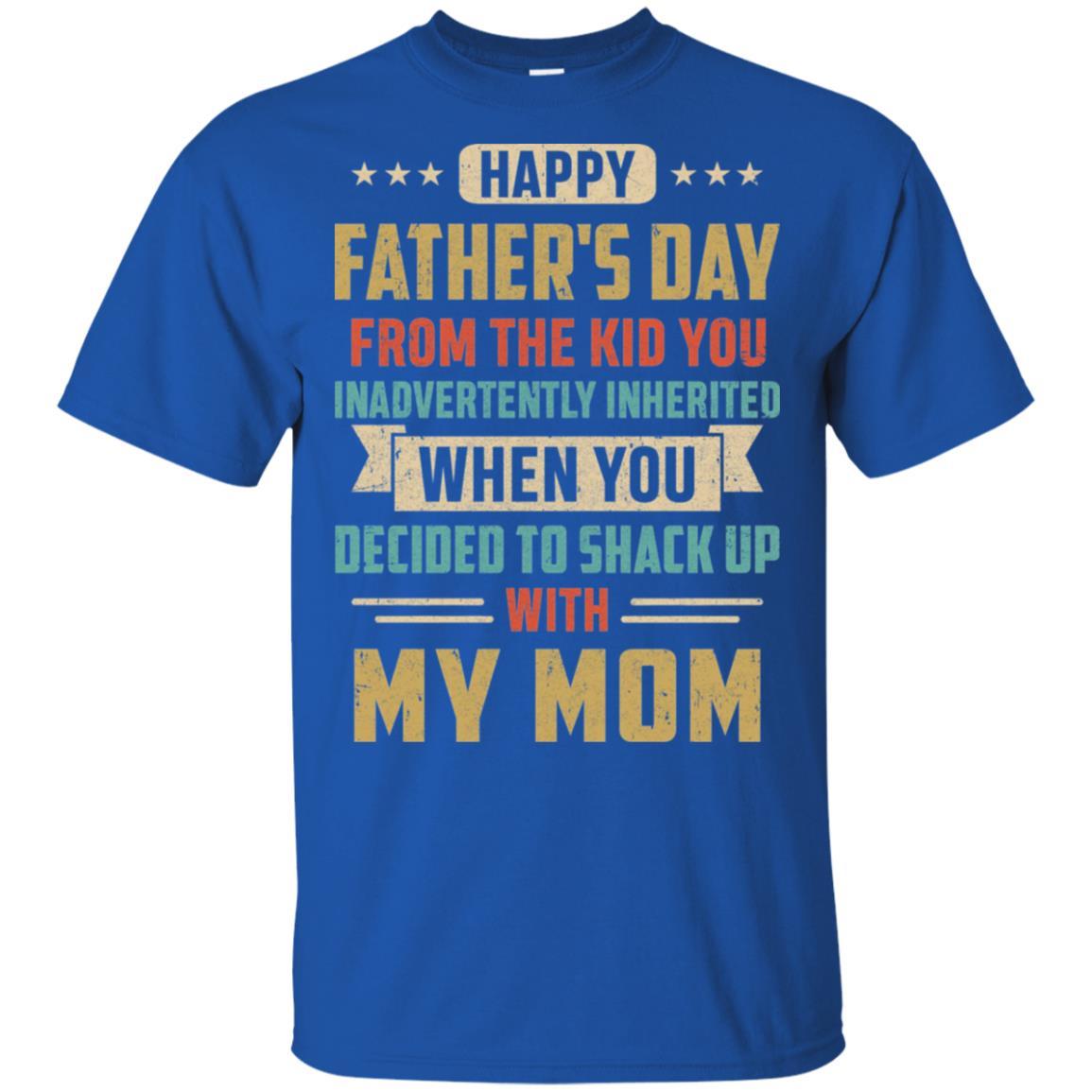 Vintage Funny Bonus Dad You Inadvertently Inherited-T-Shirt & Hoodie-Classic T-Shirt-Royal