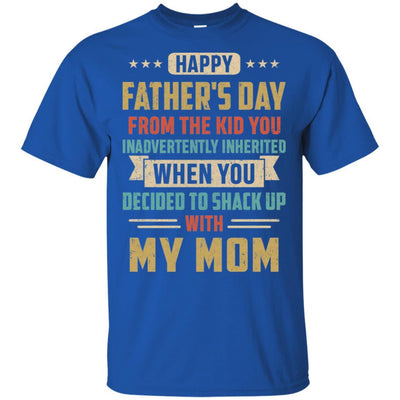Vintage Funny Bonus Dad You Inadvertently Inherited-T-Shirt & Hoodie-Classic T-Shirt-Royal