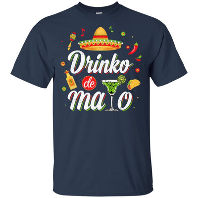 Funny Cinco De Mayo Drinko De Mayo-T-Shirt & Hoodie-Classic T-Shirt-Navy