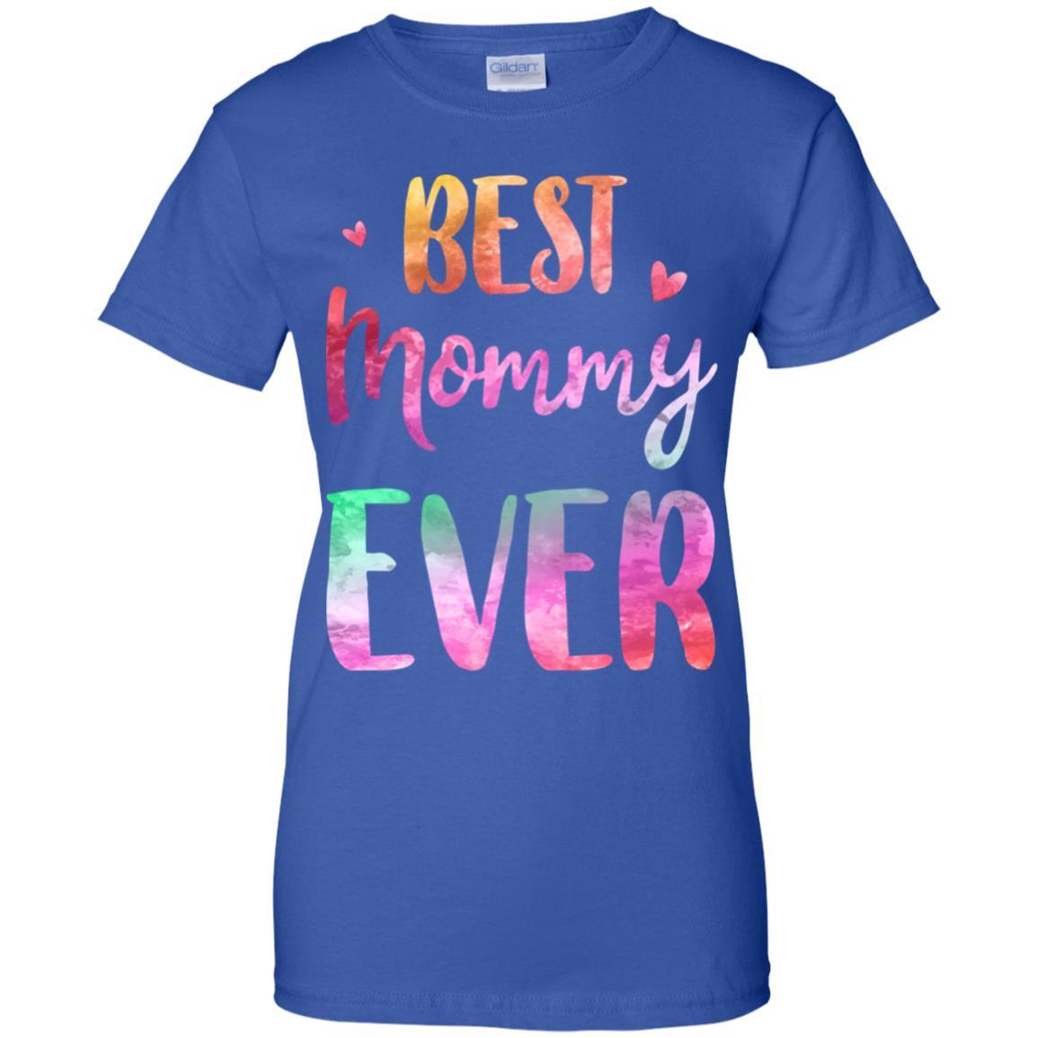 Best Mommy Ever Cute Funny Mothers Day Gift-T-Shirt & Tank Top-Women's T-Shirt-Royal