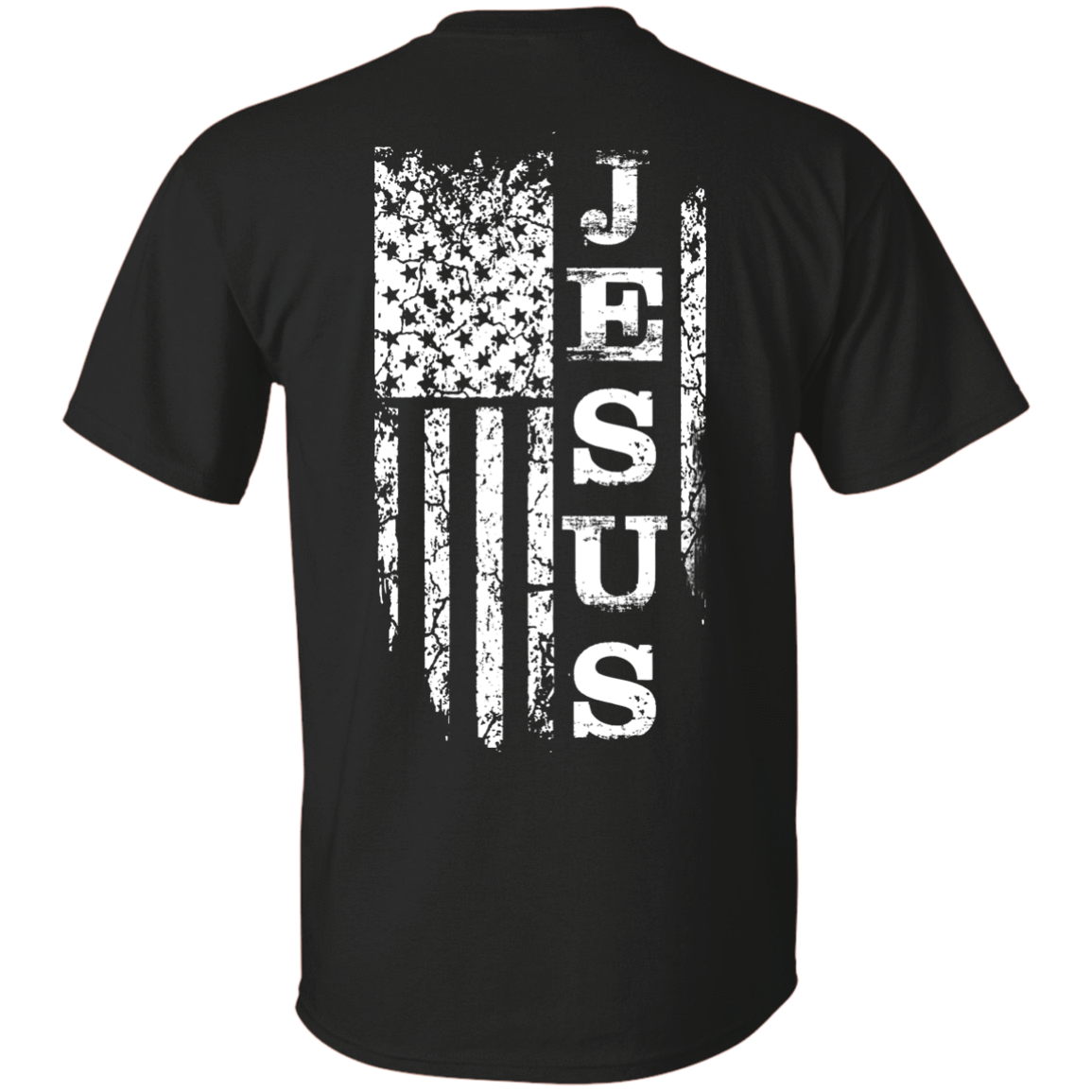 JESUS American Flag-T-Shirt & Hoodie-Classic T-Shirt-Black