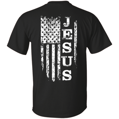 JESUS American Flag-T-Shirt & Hoodie-Classic T-Shirt-Black