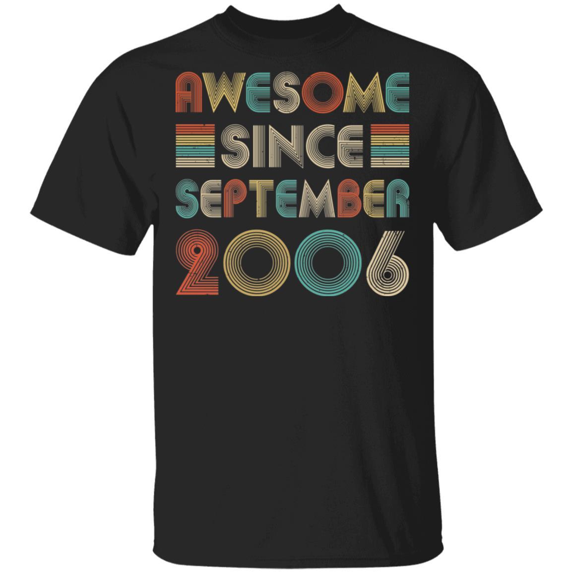 Awesome Since September 2006 Vintage 16th Birthday Gifts