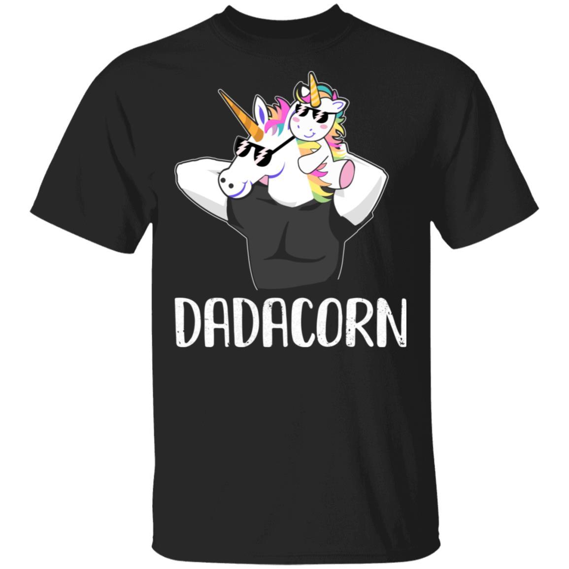 Dadacorn Unicorn Dad And Baby Christmas Gift