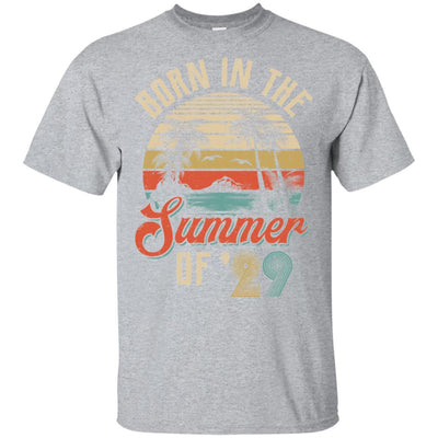 Classic Vintage 1929 92th Birthday Gift Summer Of 29-T-Shirt & Hoodie-Classic T-Shirt-Sport Grey