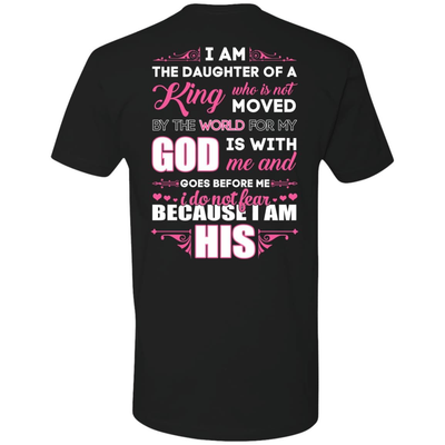 I Am The Daughter Of A King-T-Shirt & Hoodie-Premium T-Shirt-Black
