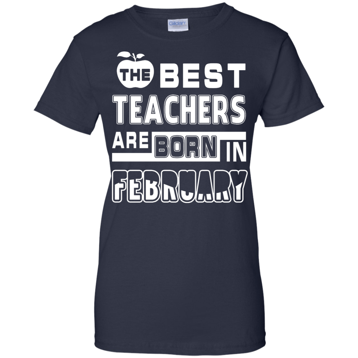The Best Teachers Are Born In January-T-Shirt & Hoodie-Women's T-Shirt-Navy