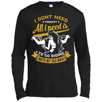 I Don't Need Therapy-T-Shirt & Hoodie-Long Sleeve T-Shirt-Black