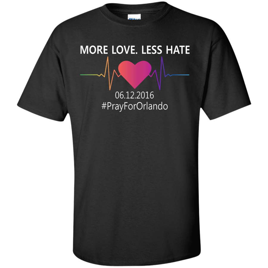 More Love Less Hate - Orlando-T-Shirt & Hoodie-Classic T-Shirt-Black