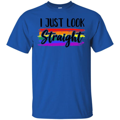 I Just Look Straight LGBT Pride Month-T-Shirt & Hoodie-Classic T-Shirt-Royal