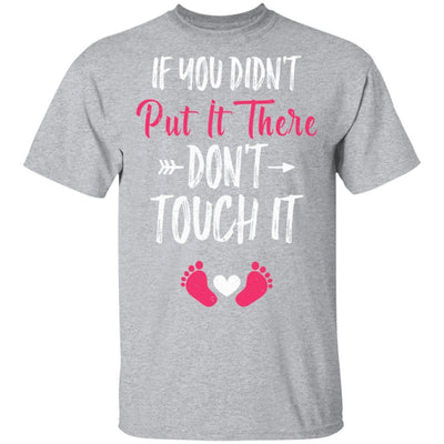 Soon To Be Mommy 2021 Gender Pink If You Didn't Put It There-T-Shirt & Hoodie-Classic T-Shirt-Sport Grey