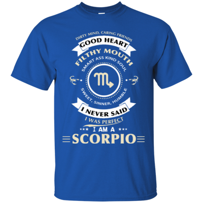I'm A Scorpio-T-Shirt & Hoodie-Classic T-Shirt-Royal