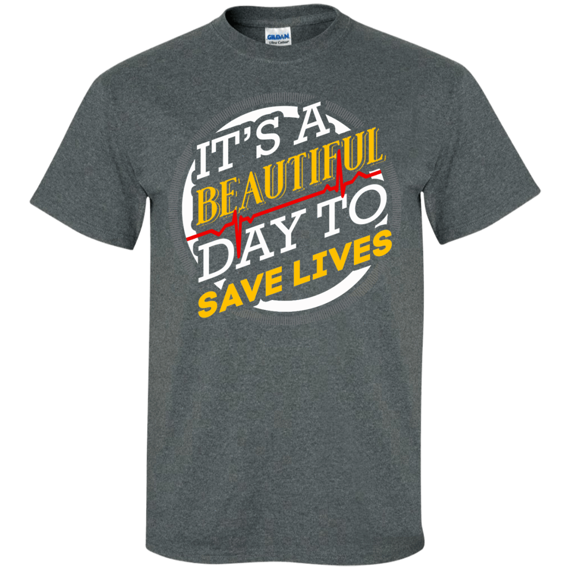 Its A Beautiful Day-T-Shirt & Hoodie-Classic T-Shirt-Dark Heather