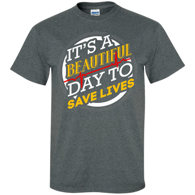 Its A Beautiful Day-T-Shirt & Hoodie-Classic T-Shirt-Dark Heather