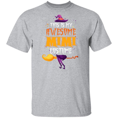 Halloween This Is My Awesome Mimi Costume-T-Shirt & Hoodie-Classic T-Shirt-Sport Grey