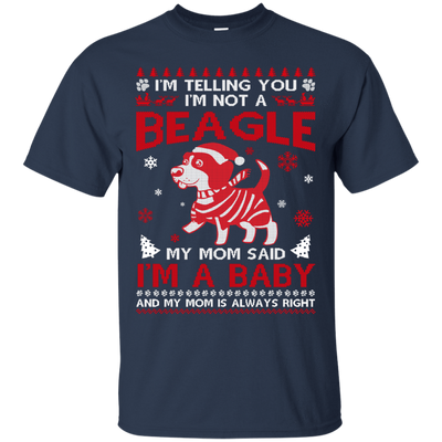 I'm Telling You I'm Not A Beagle-T-Shirt & Hoodie-Classic T-Shirt-Navy