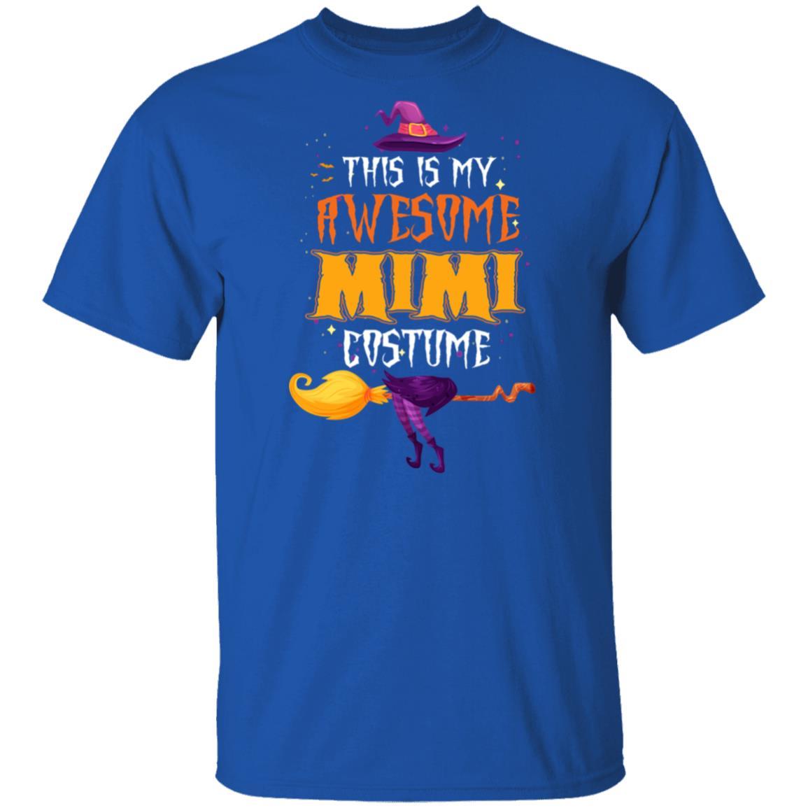 Halloween This Is My Awesome Mimi Costume-T-Shirt & Hoodie-Classic T-Shirt-Royal
