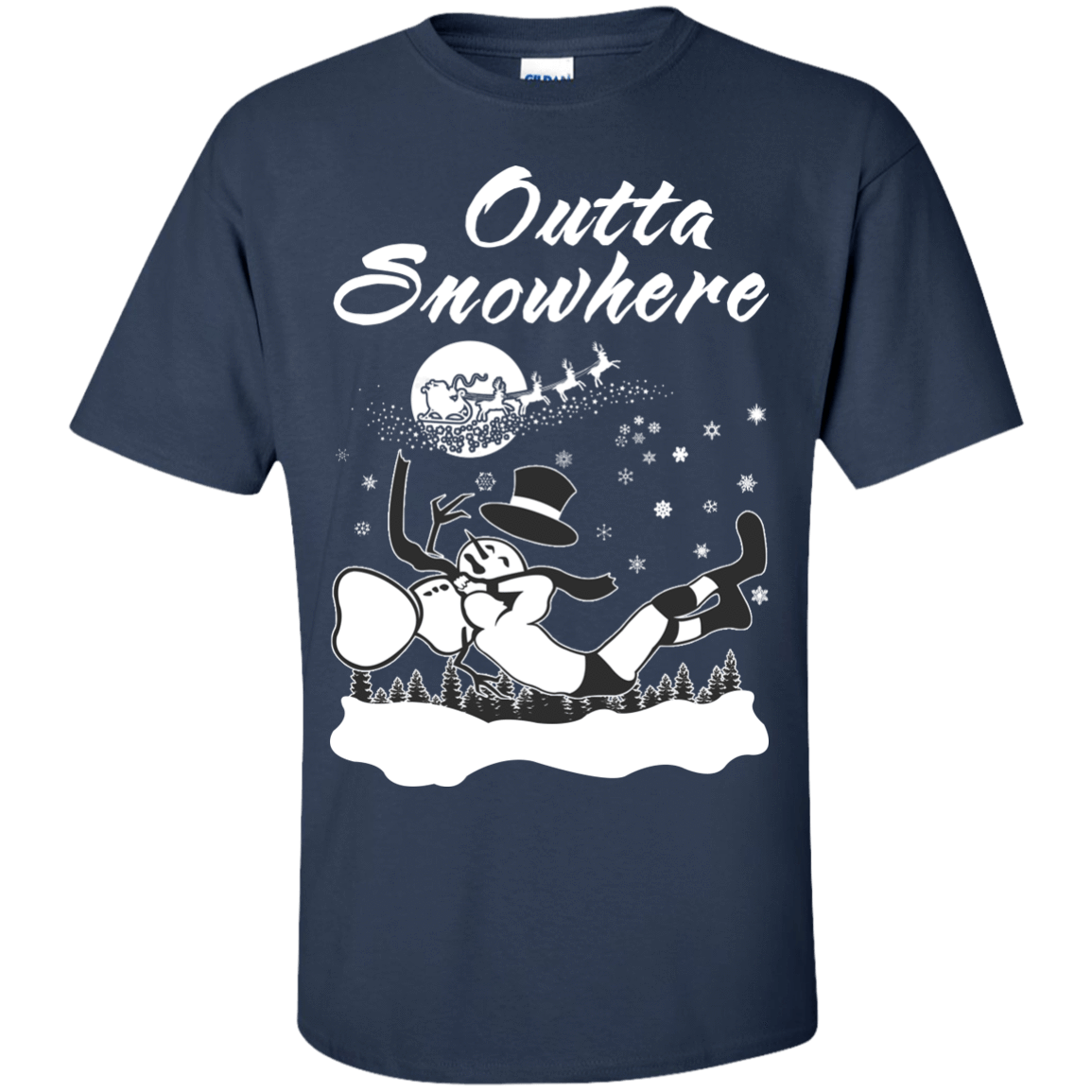 Outta Snowhere-T-Shirt & Hoodie-Classic T-Shirt-Navy