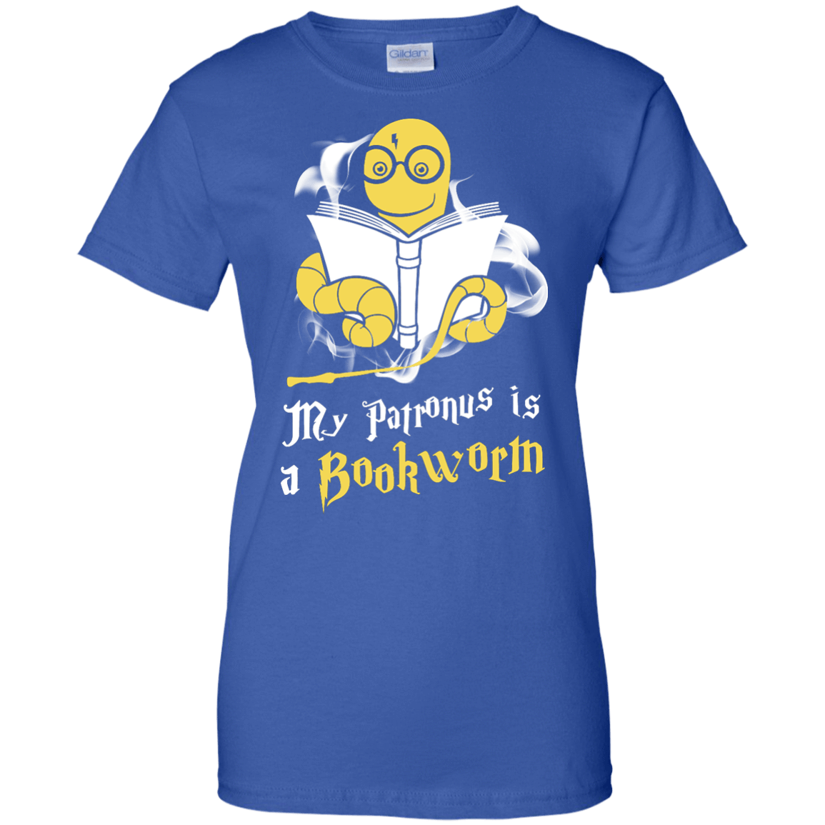 My Patronus Is A Bookworm T Shirt-T-Shirt & Hoodie-Women's T-Shirt-Royal