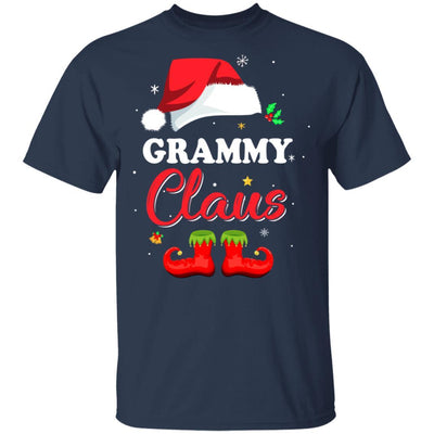 Santa Grammy Claus Matching Family Pajamas Christmas Gifts-T-Shirt & Sweatshirt-Classic T-Shirt-Navy