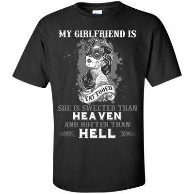 My Girlfriend Is Tattooted-T-Shirt & Hoodie-Classic T-Shirt-Black
