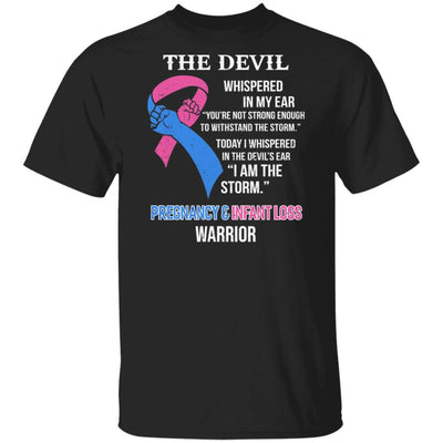I Am The Storm Support Pregnancy Infant Loss Awareness-T-Shirt & Hoodie-Classic T-Shirt-Black