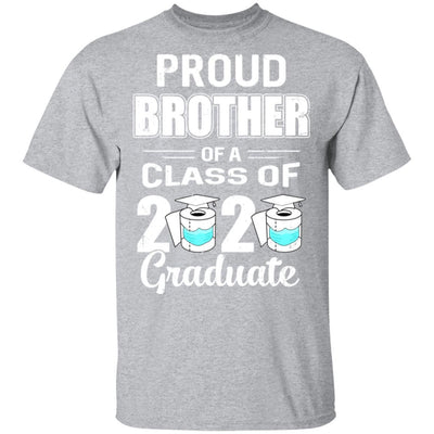 Proud Brother Of A Class Of 2020 Graduate-T-Shirt & Hoodie-Classic T-Shirt-Sport Grey