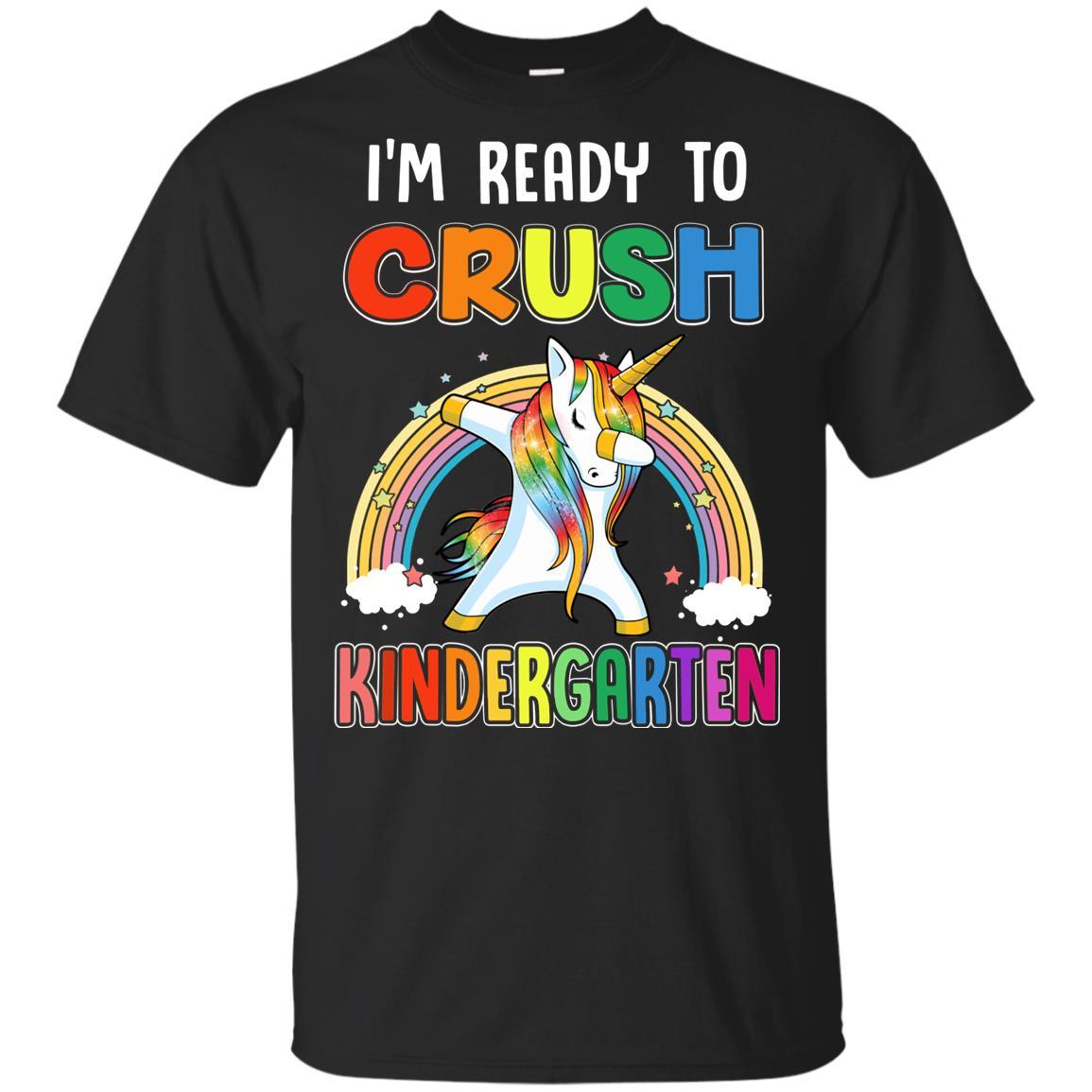 I'm Ready To Crush Kindergarte Unicorn Back To School Youth
