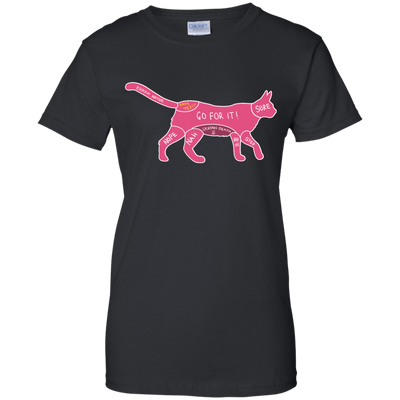 Proper way to pet a Cat lover-T-Shirt & Hoodie-Women's T-Shirt-Black