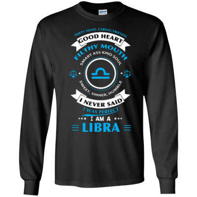 I'm A Libra-T-Shirt & Hoodie-Long Sleeve T-Shirt-Black