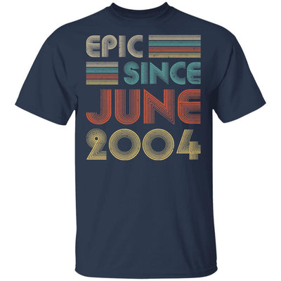 Epic Since June 2004 Vintage 17th Birthday Gifts-T-Shirt & Hoodie-Classic T-Shirt-Navy