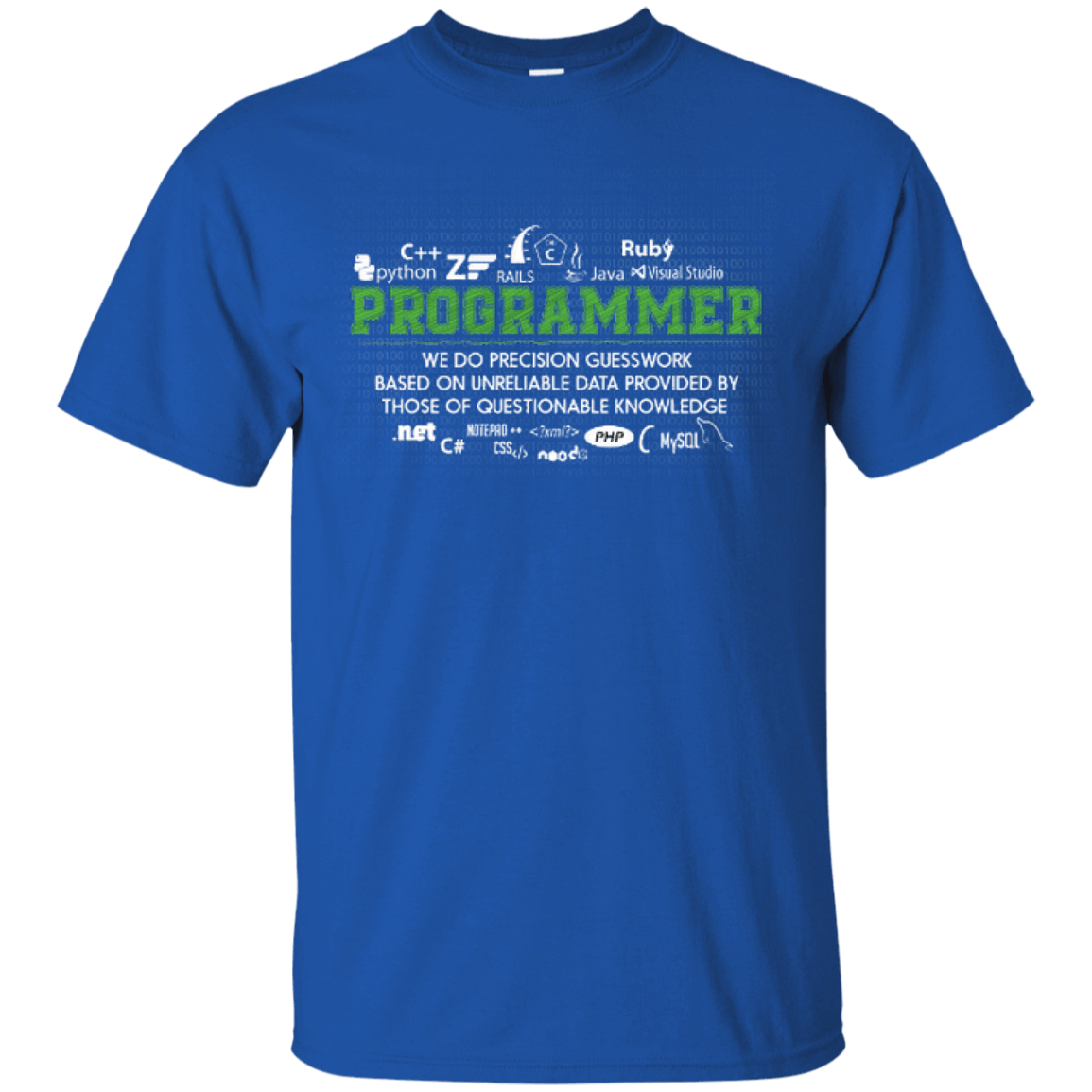I'm A Programmer-T-Shirt & Hoodie-Classic T-Shirt-Royal