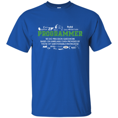 I'm A Programmer-T-Shirt & Hoodie-Classic T-Shirt-Royal