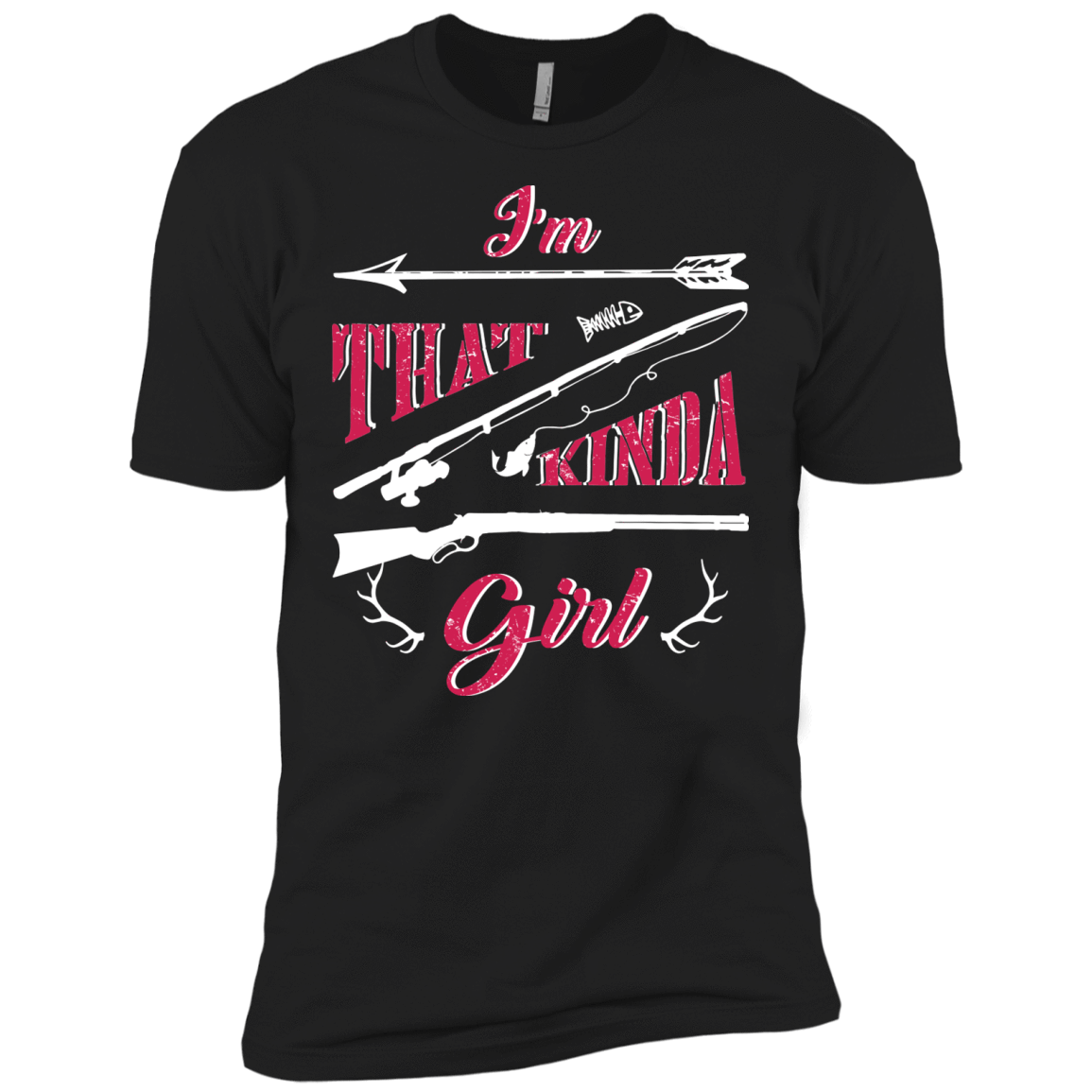 I'M THAT KINDA GIRL-T-Shirt & Hoodie-Premium T-Shirt-Black