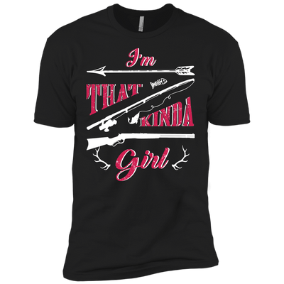 I'M THAT KINDA GIRL-T-Shirt & Hoodie-Premium T-Shirt-Black