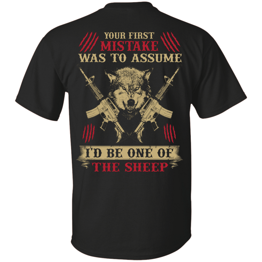 Your First Mistake Was To Assume-T-Shirt & Hoodie-Classic T-Shirt-Black