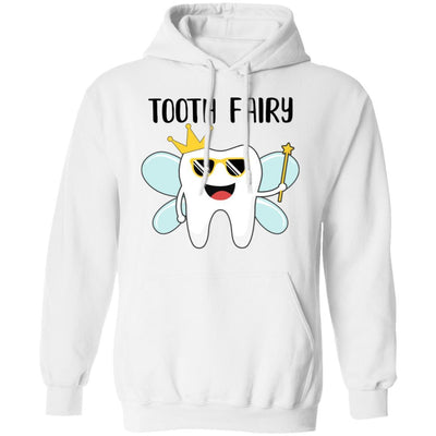 Tooth Fairy Halloween Costume For Adults And Kids-T-Shirt & Hoodie-Pullover Hoodie-White