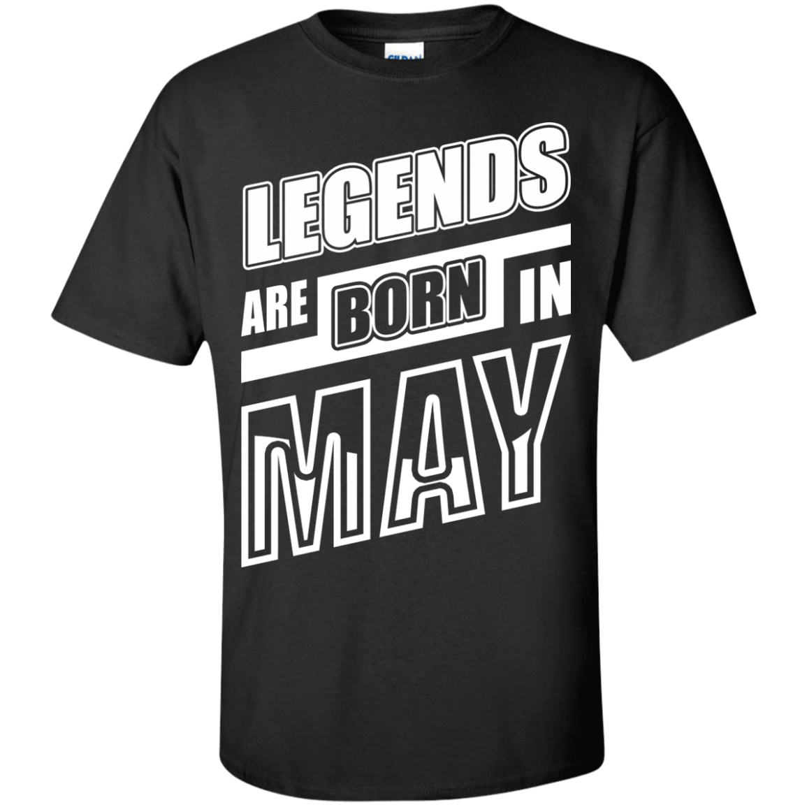 Legends are born in MAY-T-Shirt & Hoodie-Classic T-Shirt-Black