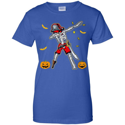 Dabbing Skeleton Pirate For Kids Boys Halloween Gift Dab-T-Shirt & Hoodie-Women's T-Shirt-Royal