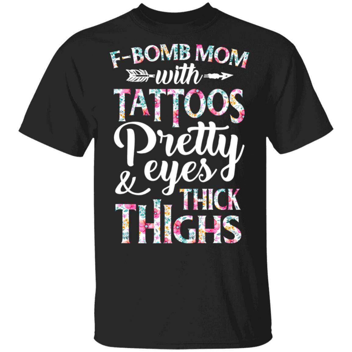 F-Bomb Mom With Tattoos Pretty Eyes And Thick Thighs